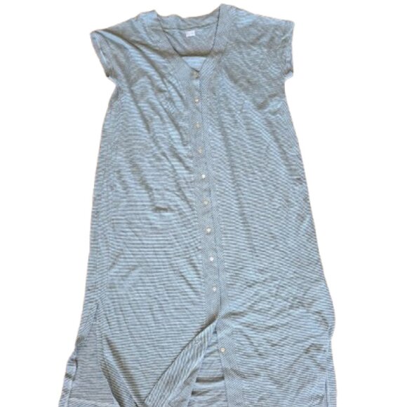 Poetry Gray Maxi Dress - Picture 3 of 10